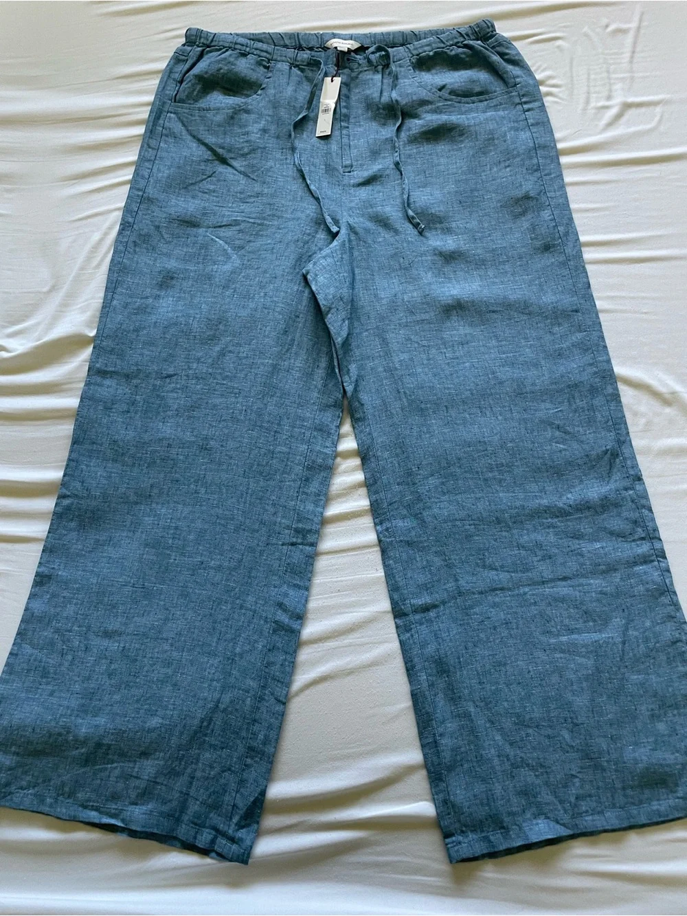 Banana Republic Wide-Leg Linen Pants